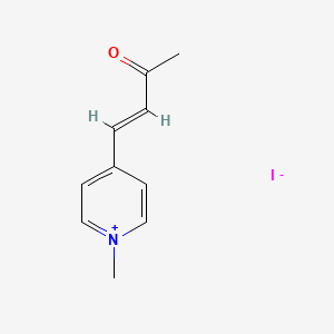 (E)-1-methyl-4-(3-oxobut-1-en-1-yl)pyridin-1-ium iodide