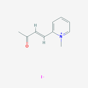 4-(1-Methylpyridinium-2-yl)but-3-en-2-one iodide