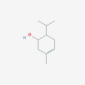 molecular formula C10H18O B1657198 p-Menth-1-en-5-ol CAS No. 55708-42-4