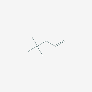 molecular formula C7H14 B165720 4,4-Dimethyl-1-pentene CAS No. 762-62-9