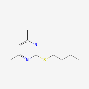 2-(Butylsulfanyl)-4,6-dimethylpyrimidine