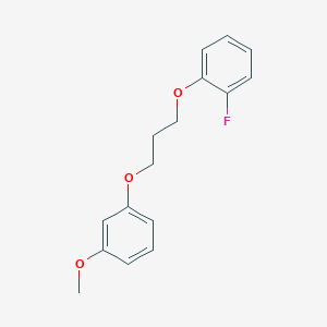 1-Fluoro-2-[3-(3-methoxyphenoxy)propoxy]benzene