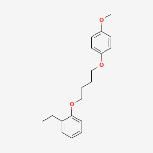 1-Ethyl-2-[4-(4-methoxyphenoxy)butoxy]benzene