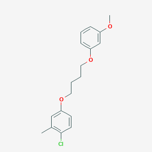 1-Chloro-4-[4-(3-methoxyphenoxy)butoxy]-2-methylbenzene