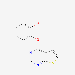 4-(2-Methoxyphenoxy)thieno[2,3-d]pyrimidine