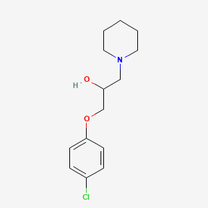 1-(4-Chlorophenoxy)-3-(piperidin-1-yl)propan-2-ol