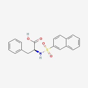 (2S)-2-[(2-naphthylsulfonyl)amino]-3-phenylpropanoic acid