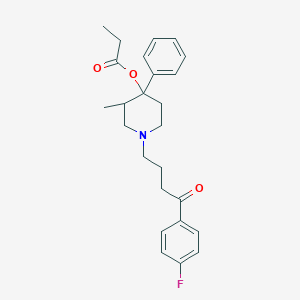 molecular formula C25H30FNO3 B165727 Fpmpp CAS No. 130549-78-9