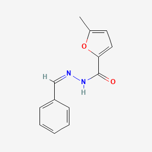 N-[(Z)-benzylideneamino]-5-methylfuran-2-carboxamide