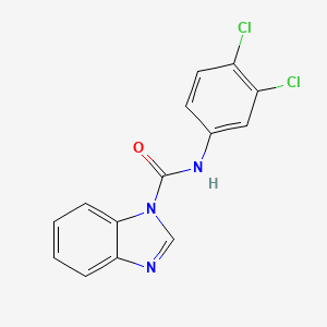 N-(3,4-dichlorophenyl)benzimidazole-1-carboxamide