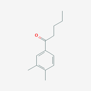 1-(3,4-Dimethylphenyl)pentan-1-one