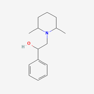 2-(2,6-Dimethylpiperidin-1-yl)-1-phenylethanol