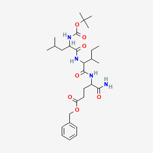 Benzyl N-(tert-butoxycarbonyl)leucylisoleucyl-alpha-glutaminate