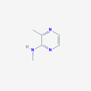 molecular formula C6H9N3 B1657345 N,3-dimethylpyrazin-2-amine CAS No. 56343-46-5