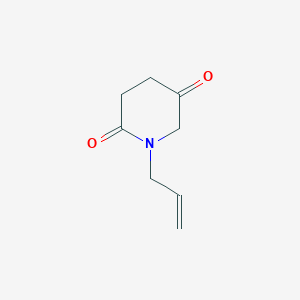 molecular formula C8H11NO2 B1657370 1-Allylpiperidine-2,5-dione CAS No. 564484-67-9