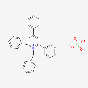 Pyridinium, 2,4,6-triphenyl-1-(phenylmethyl)-, perchlorate
