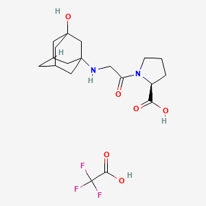 Vildagliptin Carboxy Acid Metabolite Trifluoroacetate