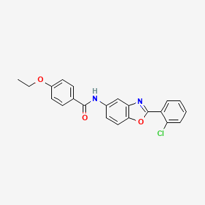 N-[2-(2-Chlorophenyl)benzooxazol-5-YL]-4-ethoxy-benzamide