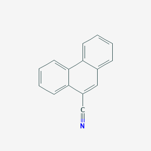 molecular formula C15H9N B165745 9-Cyanophenanthrene CAS No. 2510-55-6