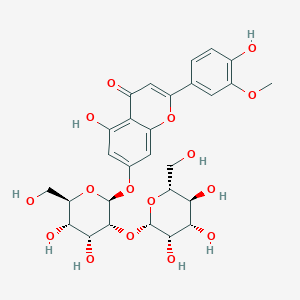 Chrysoeriol-7-O-(2''-O-mannopyranosyl)allopyranoside