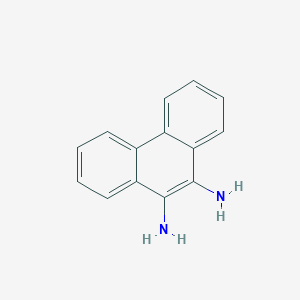 molecular formula C14H12N2 B165750 9,10-Phenanthrenediamine CAS No. 53348-04-2