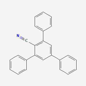 molecular formula C25H17N B1657562 2,4,6-Triphenylbenzonitrile CAS No. 5724-58-3