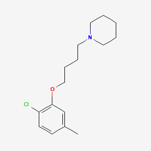 1-[4-(2-Chloro-5-methylphenoxy)butyl]piperidine