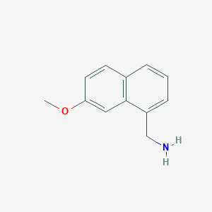 1-(Aminomethyl)-7-methoxynaphthalene