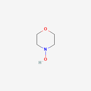 molecular formula C4H9NO2 B1657652 4-Hydroxymorpholine CAS No. 5765-63-9