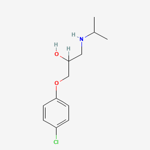 2-Propanol, 1-(p-chlorophenoxy)-3-isopropylamino-