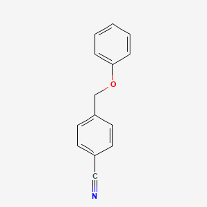 molecular formula C14H11NO B1657721 4-(Phenoxymethyl)benzonitrile CAS No. 57928-75-3