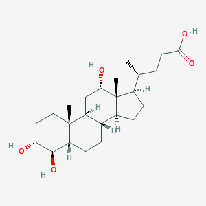 3alpha,4beta,12alpha-Trihydroxy-5beta-cholan-24-oic Acid
