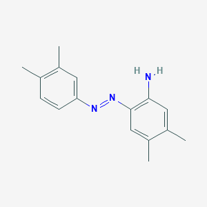 Benzenamine, 2-[(3,4-dimethylphenyl)azo]-4,5-dimethyl-