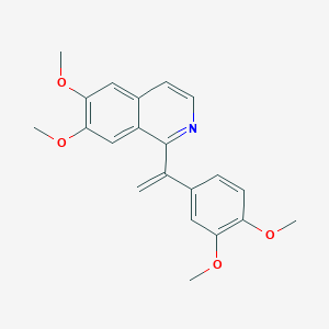 1-[1-(3,4-Dimethoxyphenyl)ethenyl]-6,7-dimethoxyisoquinoline