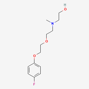 2-[{2-[2-(4-Fluorophenoxy)ethoxy]ethyl}(methyl)amino]ethan-1-ol