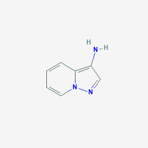 molecular formula C7H7N3 B165781 Pyrazolo[1,5-a]pyridin-3-amine CAS No. 137837-55-9