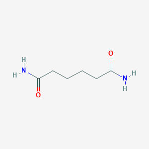 molecular formula C6H12N2O2 B165785 己二酰胺 CAS No. 628-94-4