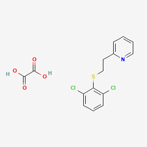 2-[2-(2,6-Dichlorophenyl)sulfanylethyl]pyridine