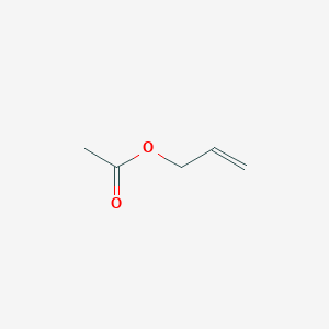 molecular formula C5H8O2 B165787 Allyl acetate CAS No. 591-87-7