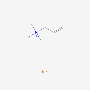 molecular formula C6H14BrN B165791 Allyltrimethylammonium bromide CAS No. 3004-51-1