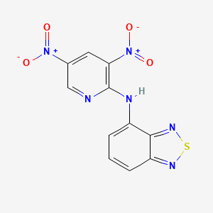 N-(3,5-dinitropyridin-2-yl)-2,1,3-benzothiadiazol-4-amine