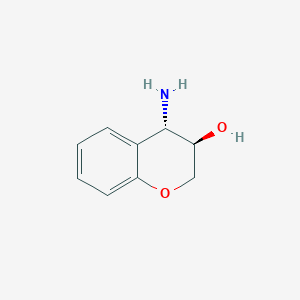 Rel-(3R,4S)-4-aminochroman-3-ol