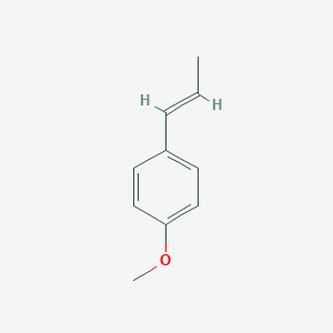 molecular formula C10H12O B165797 Anethole CAS No. 4180-23-8