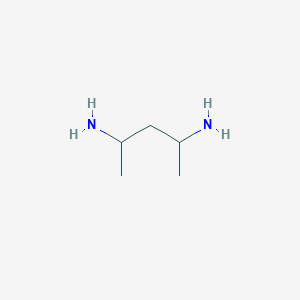 molecular formula C5H14N2 B1657982 2,4-Pentanediamine CAS No. 591-05-9