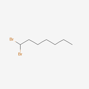 molecular formula C7H14Br2 B1657989 1,1-Dibromoheptane CAS No. 59104-79-9