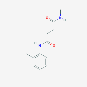 N'-(2,4-dimethylphenyl)-N-methylbutanediamide