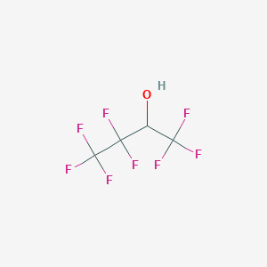 molecular formula C4H2F8O B165804 1,1,1,3,3,4,4,4-八氟-2-丁醇 CAS No. 127256-73-9