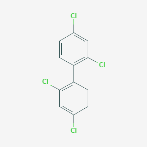 molecular formula C12H6Cl4 B165808 2,2',4,4'-Tetrachlorobiphenyl CAS No. 53469-21-9