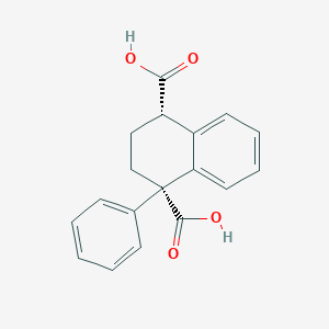 molecular formula C18H16O4 B1658104 beta-Isatropic acid CAS No. 596-56-5