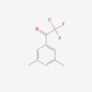 molecular formula C10H9F3O B165818 3',5'-Dimethyl-2,2,2-trifluoroacetophenone CAS No. 132719-10-9